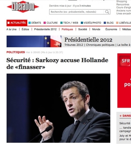Et maintenant, Nicolas Sarkozy se présente comme le candidat de la sécurité !